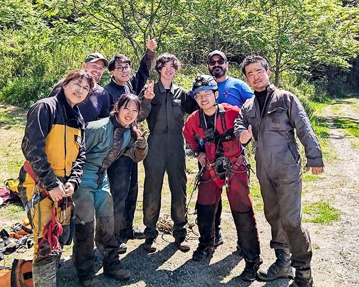 ケイバーのサポートの方々と