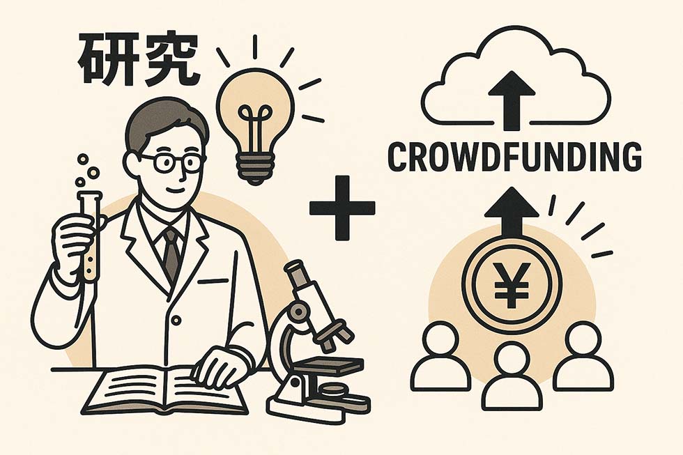 研究費用をクラウドファンディングで捻出
