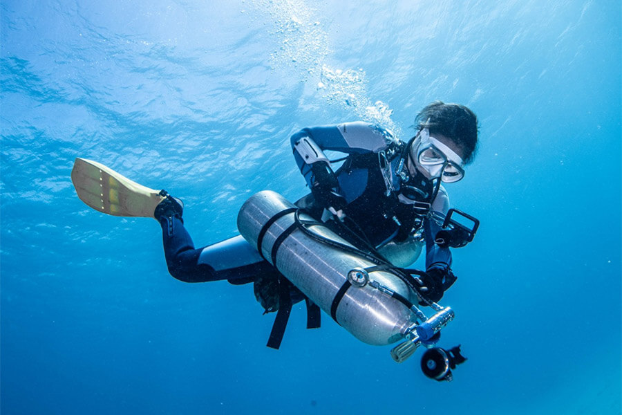 TDI サイドマウントダイバー講習（TDI Sidemount Diver Training