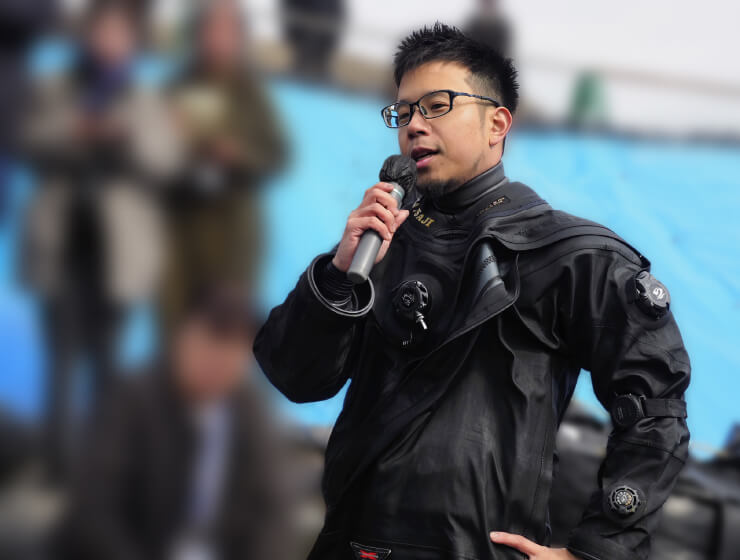 水中探検家 伊左治佳孝（Underwater Explorer Yoshitaka Isaji